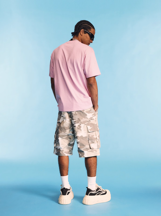 1807 Full Rhinestone Embroidery Logo Tee | Face 3 Face