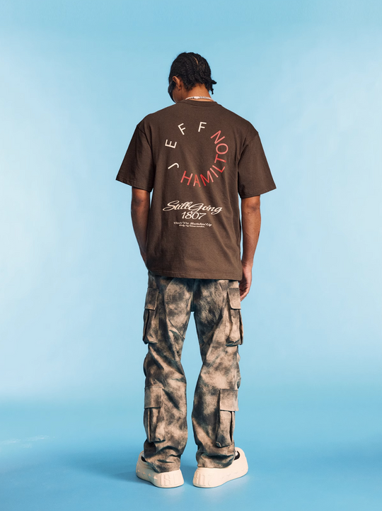 1807 Jeff Hamilton Small Logo Printed Tee | Face 3 Face