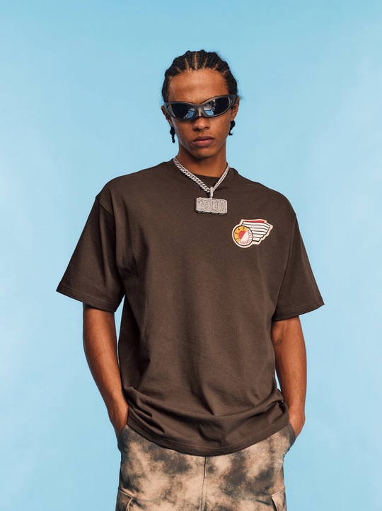 1807 Jeff Hamilton Small Logo Printed Tee | Face 3 Face