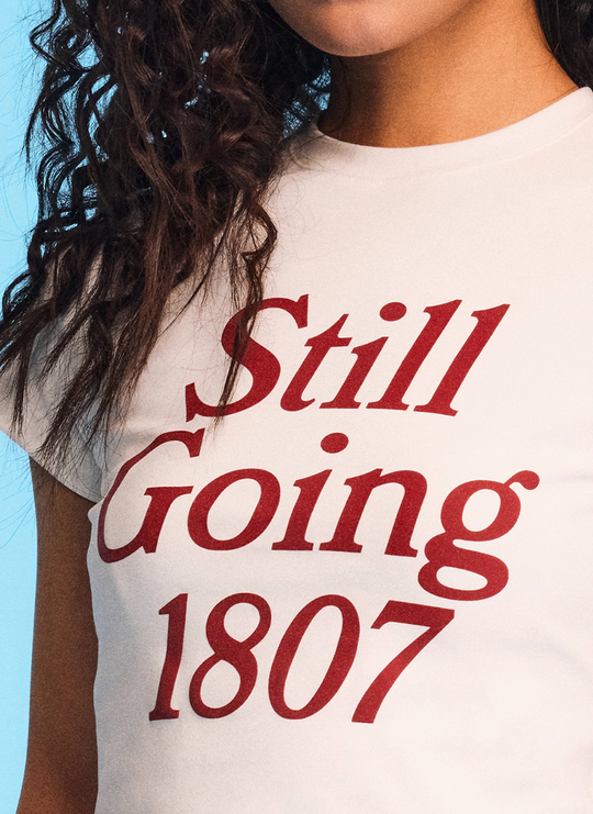 1807 Still Going Cropped Slim Tee | Face 3 Face