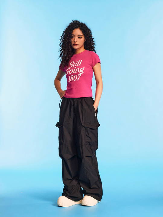 1807 Still Going Cropped Slim Tee | Face 3 Face