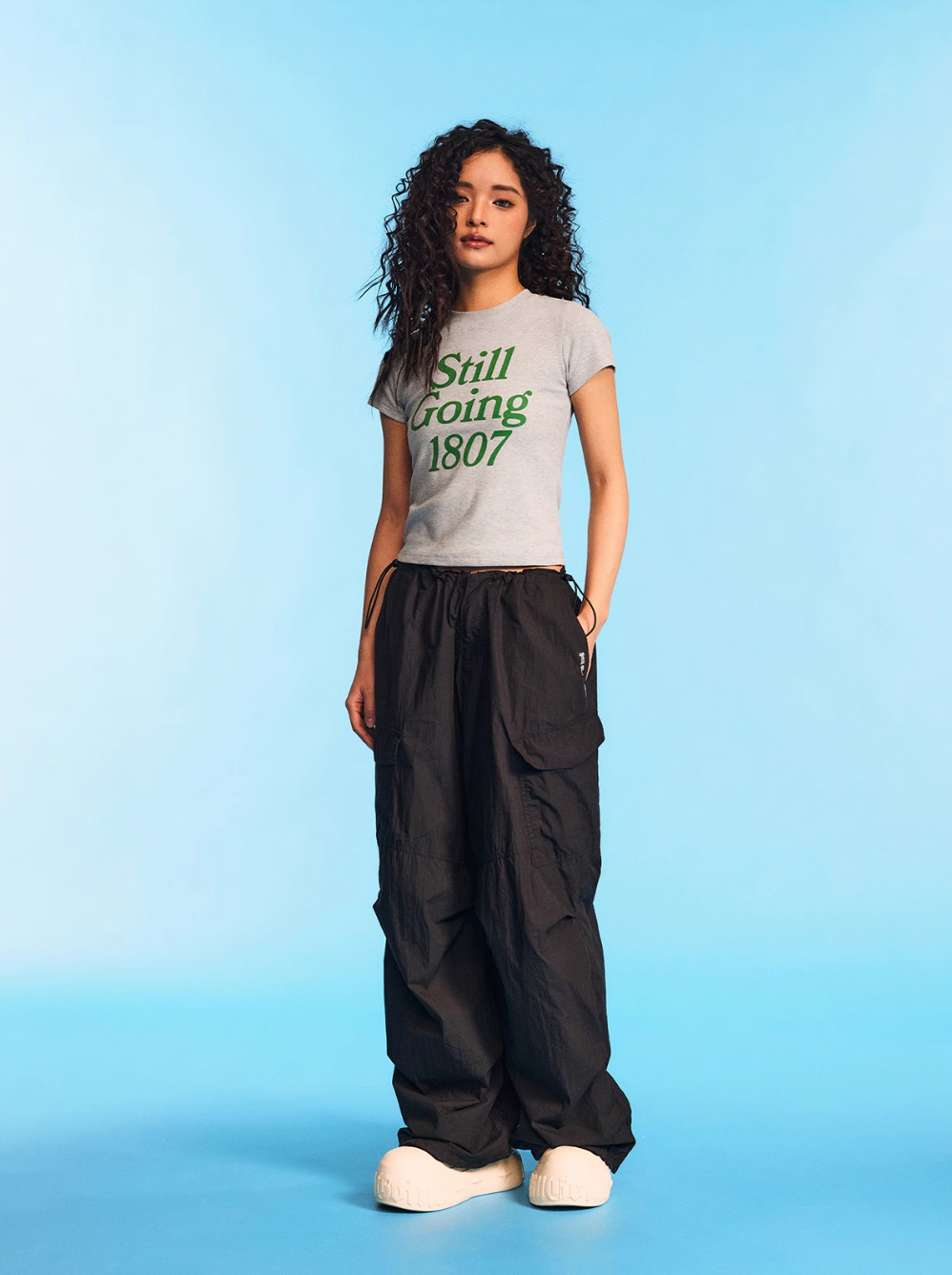 1807 Still Going Cropped Slim Tee | Face 3 Face