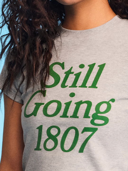 1807 Still Going Cropped Slim Tee | Face 3 Face