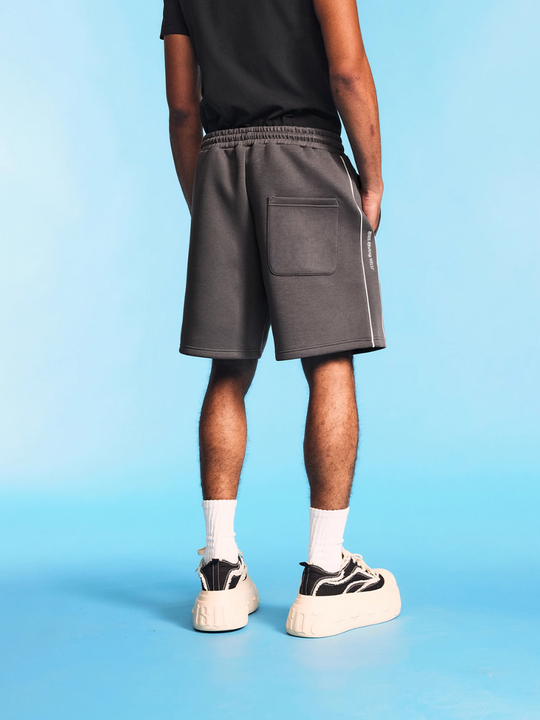 1807 Gothic Logo Embroidered Sweat Shorts | Face 3 Face