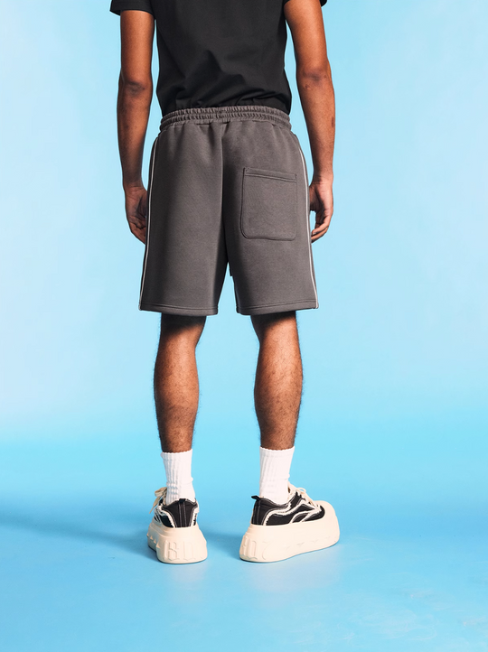 1807 Gothic Logo Embroidered Sweat Shorts | Face 3 Face