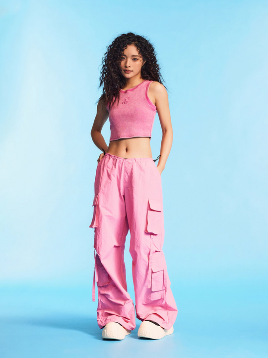 1807 Lightweight Nylon Multi Pocket Cargo Pants | Face 3 Face