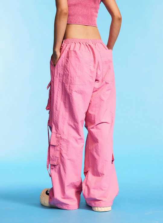 1807 Lightweight Nylon Multi Pocket Cargo Pants | Face 3 Face