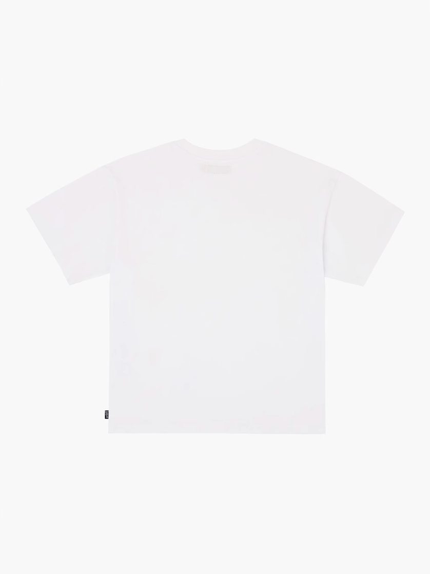 MHARF THINGS YOU DON'T KNOW Overlap Print Tee | Face 3 Face