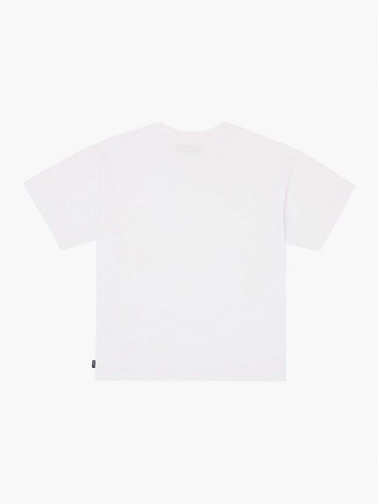 MHARF THINGS YOU DON'T KNOW Overlap Print Tee | Face 3 Face