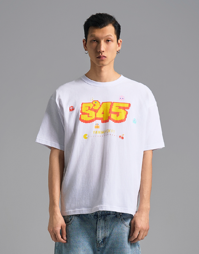 S45 Pacman Game Logo Tee | Face 3 Face