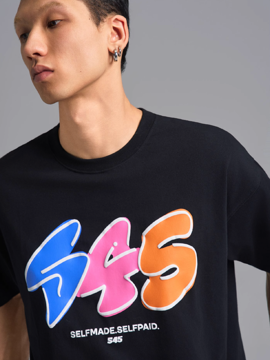 S45 Letter Graffiti Logo Tee | Face 3 Face