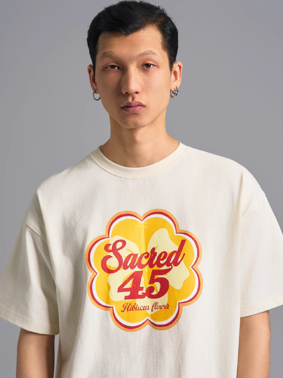 S45 Inspired Logo Print Tee | Face 3 Face