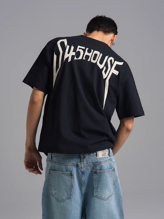 S45 Arch 3D Logo Print Tee | Face 3 Face