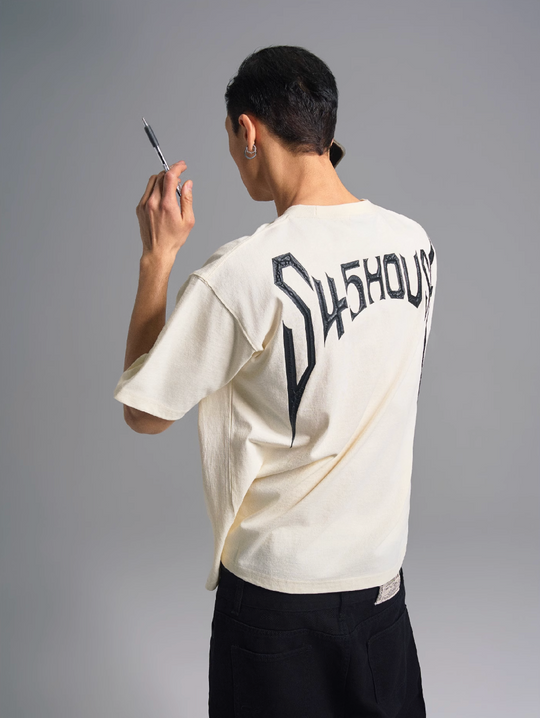 S45 Arch 3D Logo Print Tee | Face 3 Face