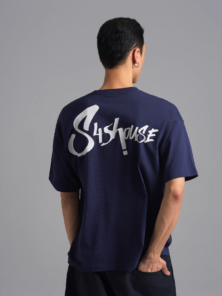 S45 Graffiti Font Logo Print Tee | Face 3 Face