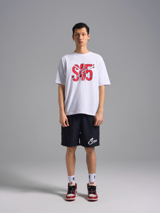 S45 Broken Logo Print Tee | Face 3 Face
