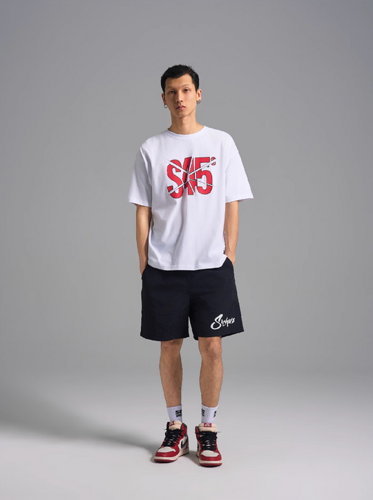 S45 Broken Logo Print Tee | Face 3 Face