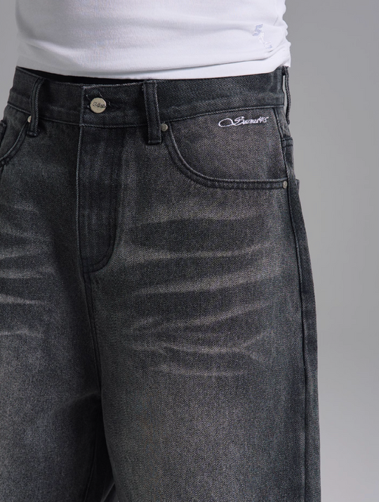 S45 Vintage Washed Denim Shorts | Face 3 Face