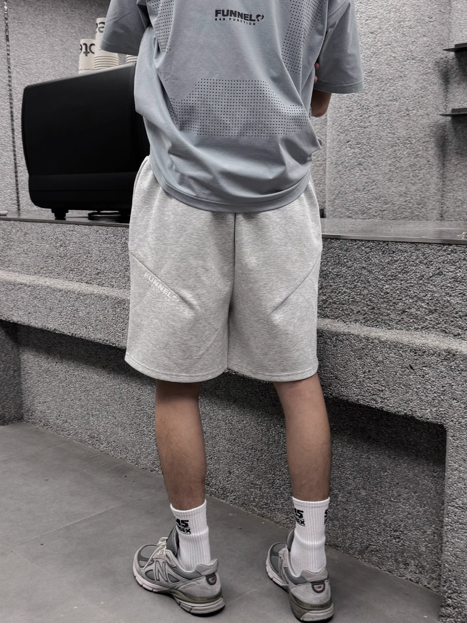 S45 Pleated Sweat Shorts | Face 3 Face