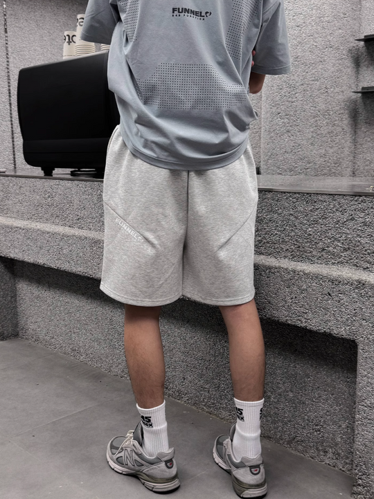 S45 Pleated Sweat Shorts | Face 3 Face