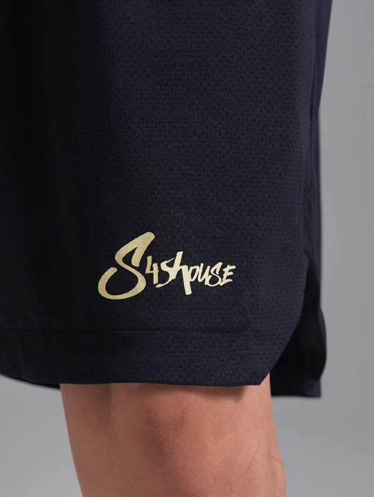 S45 Contrast Color Mesh Basketball Shorts | Face 3 Face