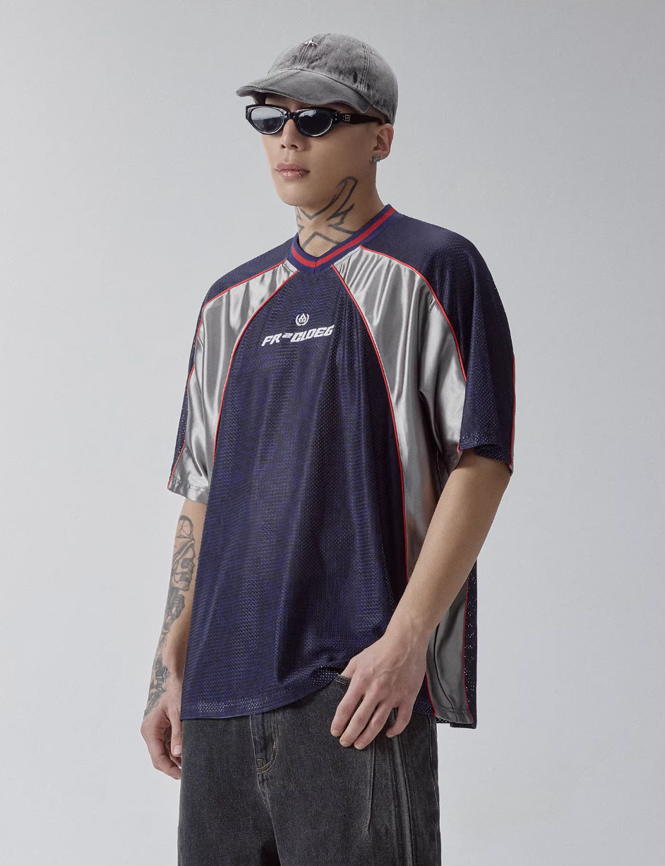 F2CE Contrast Color Mesh Hockey Jersey | Face 3 Face