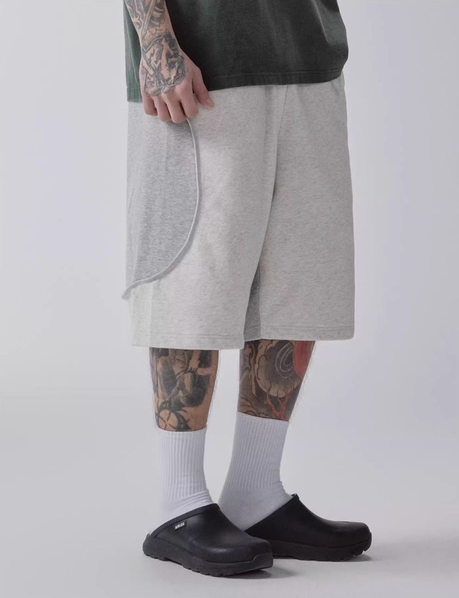 F2CE Rebuilt Layered Sweat Shorts | Face 3 Face