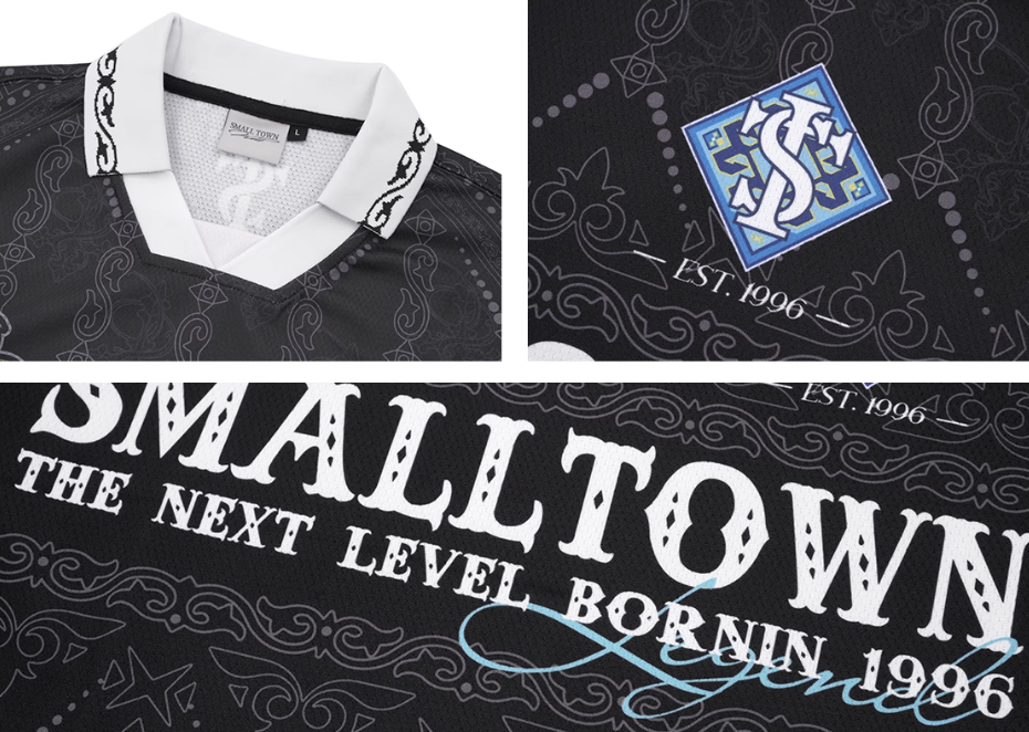 Small Town Kid Ethnic Full Print Soccer Polo Jersey | Face 3 Face