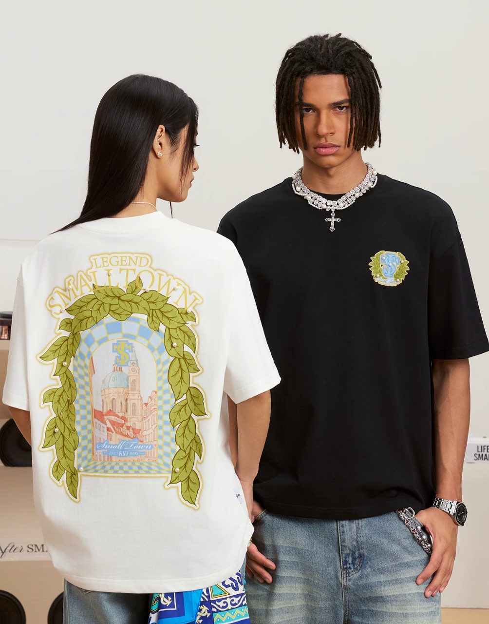 Small Town Kid Digital Direct Inkjet Print Tee | Face 3 Face