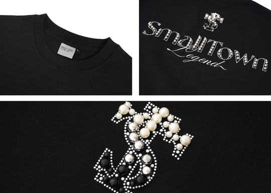 Small Town Kid 3 Color Pearl Logo Tee | Face 3 Face