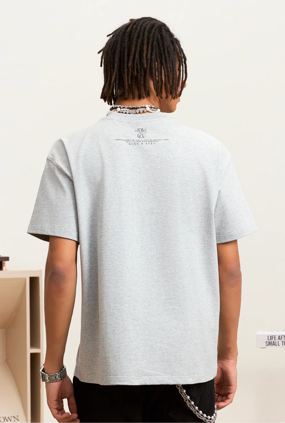 Small Town Kid LAST Multicolor Studded Patch Tee | Face 3 Face