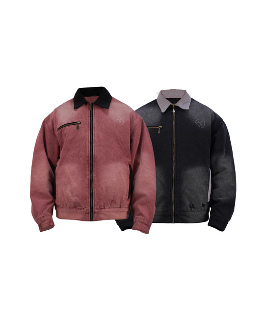 TGFCLUB Washed Detroit Work Jacket | Face 3 Face