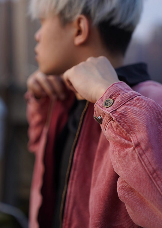 TGFCLUB Washed Detroit Work Jacket | Face 3 Face