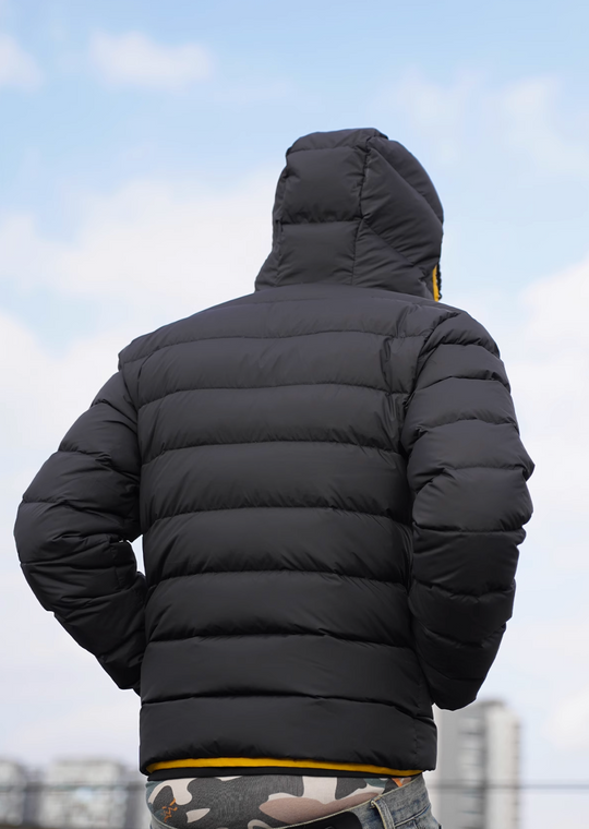 TGFCLUB Slim Hooded Down Jacket | Face 3 Face