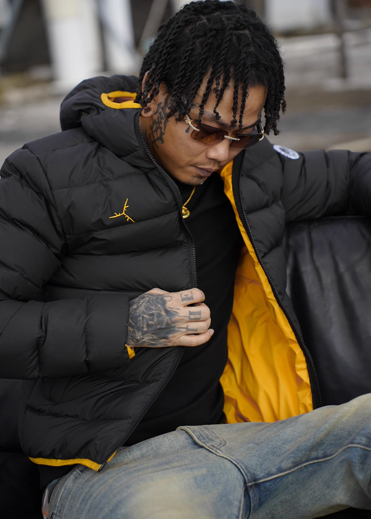 TGFCLUB Slim Hooded Down Jacket | Face 3 Face