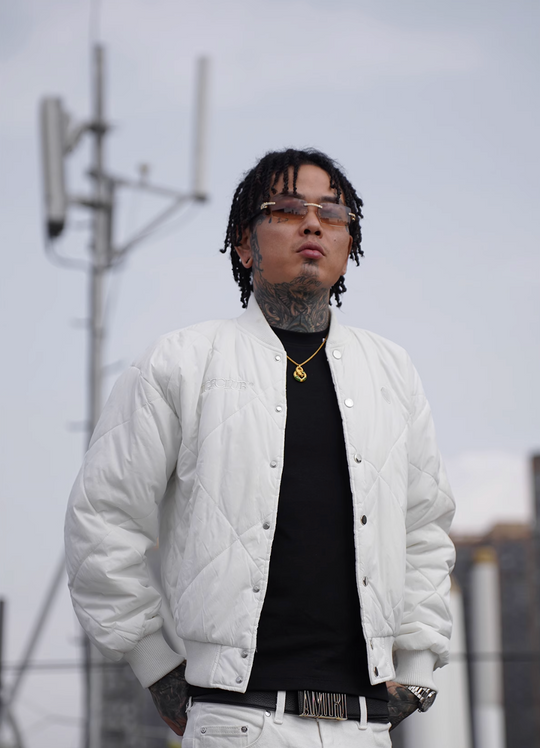 TGFCLUB Embroidered Quilted Jacket | Face 3 Face