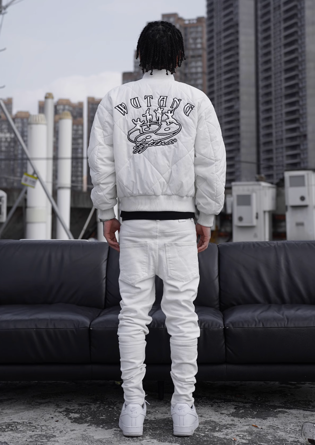 TGFCLUB Embroidered Quilted Jacket | Face 3 Face