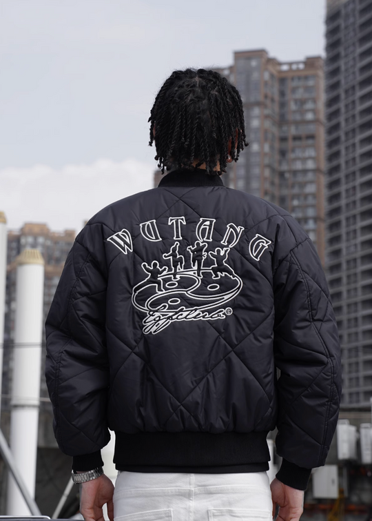 TGFCLUB Embroidered Quilted Jacket | Face 3 Face