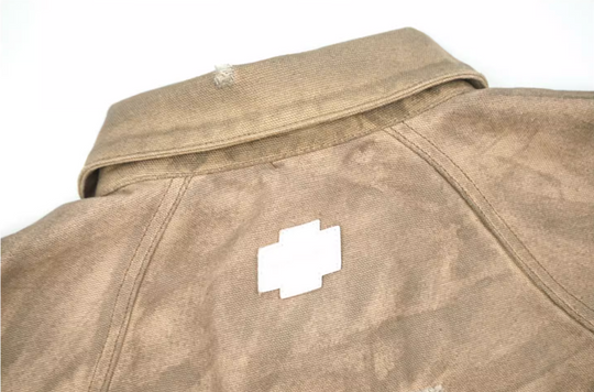 TGFCLUB Aged Washed Canvas Denim Jacket | Face 3 Face