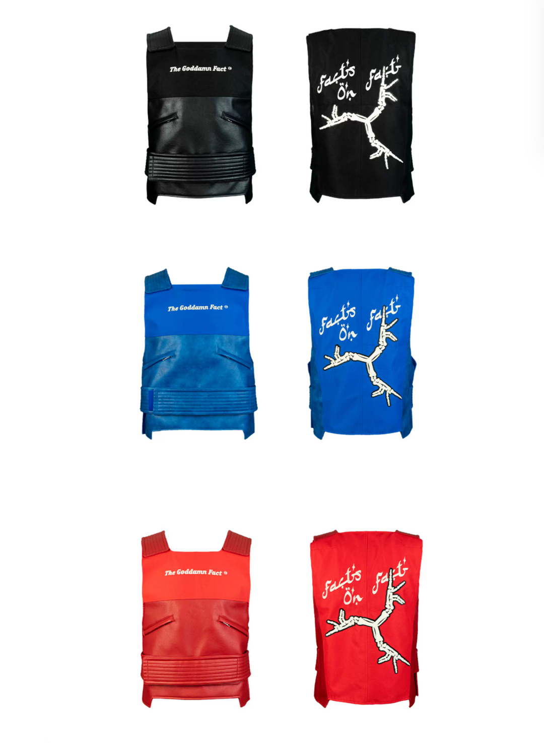 TGFCLUB Adjustable Quilted Leather Tactical Vest | Face 3 Face