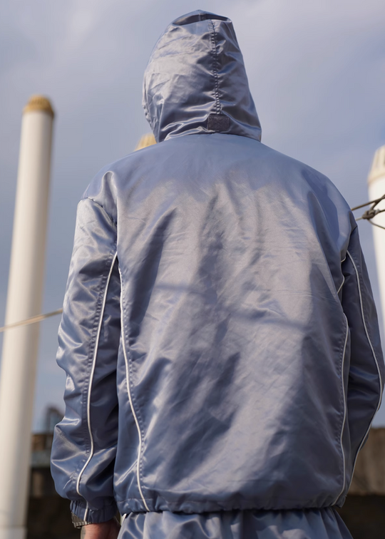 TGFCLUB Logo Patch Line Track Jacket and Track Pants | Face 3 Face