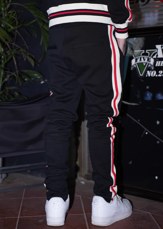 TGFCLUB Snake Design Side Stripe Track Jacket and Track Pants | Face 3 Face