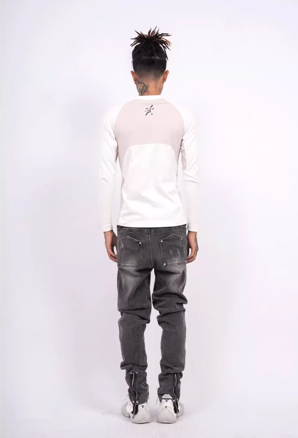 TGFCLUB Slim Fit Logo Print Basic Long Sleeve Tee | Face 3 Face