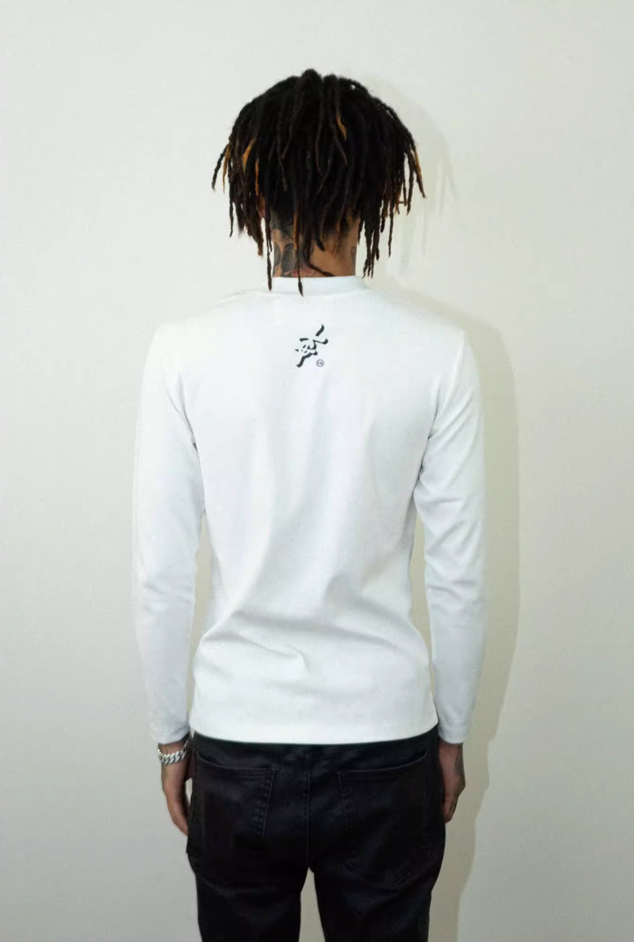 TGFCLUB Slim Fit Logo Print Basic Long Sleeve Tee | Face 3 Face