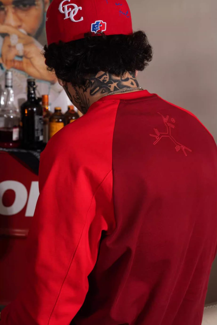 TGFCLUB Contrast Raglan Long Sleeve Tee | Face 3 Face