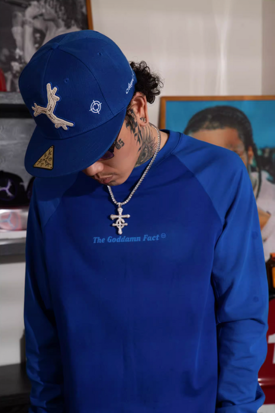 TGFCLUB Contrast Raglan Long Sleeve Tee | Face 3 Face