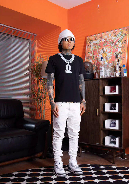 TGFCLUB Jewelry Graphic Print Tee | Face 3 Face