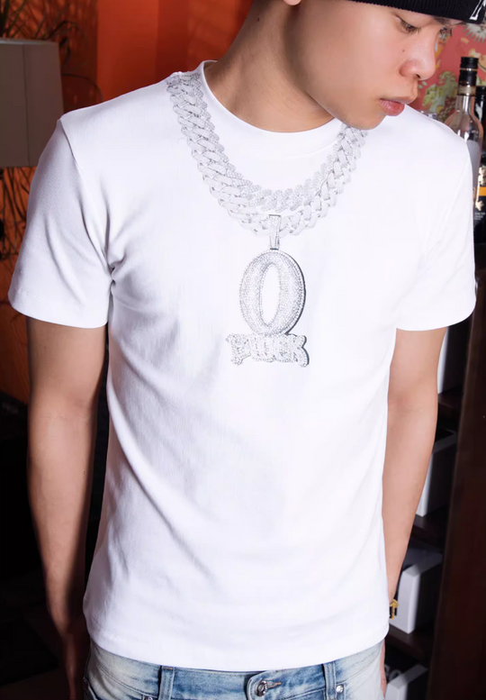 TGFCLUB Jewelry Graphic Print Tee | Face 3 Face