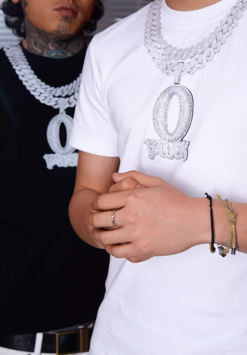 TGFCLUB Jewelry Graphic Print Tee | Face 3 Face