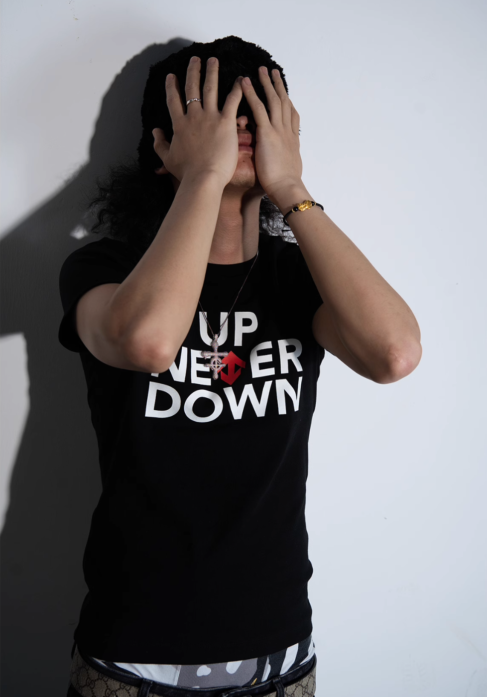 TGFCLUB UP NEVER DOWN Print Tee | Face 3 Face